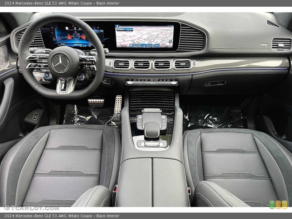 Black Interior Dashboard for the 2024 Mercedes-Benz GLE 53 AMG 4Matic Coupe #146676741