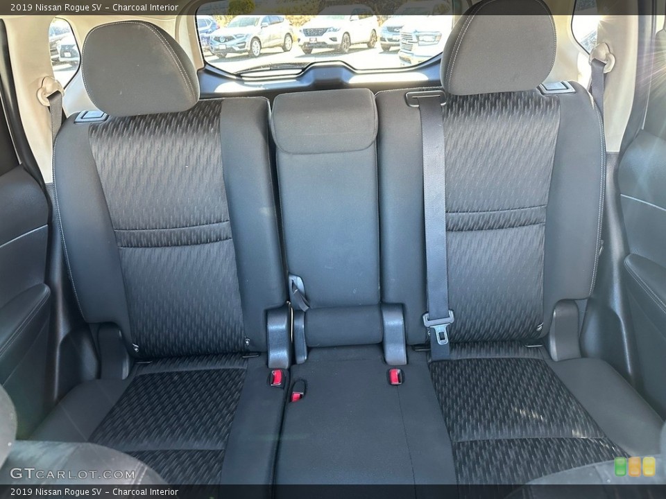 Charcoal Interior Rear Seat for the 2019 Nissan Rogue SV #146676810