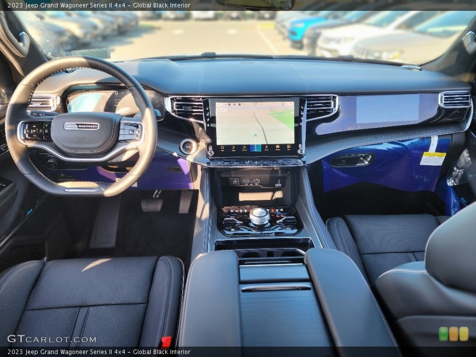 Global Black Interior Photo for the 2023 Jeep Grand Wagoneer Series II 4x4 #146676855