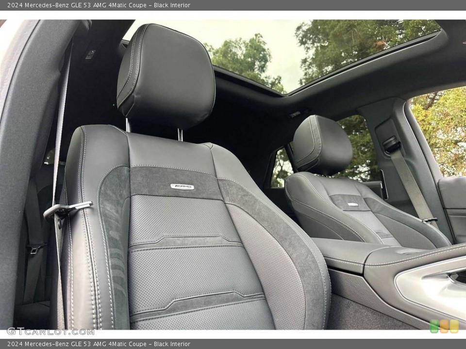 Black Interior Front Seat for the 2024 Mercedes-Benz GLE 53 AMG 4Matic Coupe #146676870