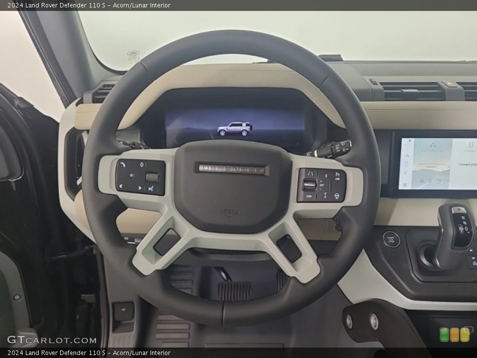 Acorn/Lunar Interior Steering Wheel for the 2024 Land Rover Defender 110 S #146677254