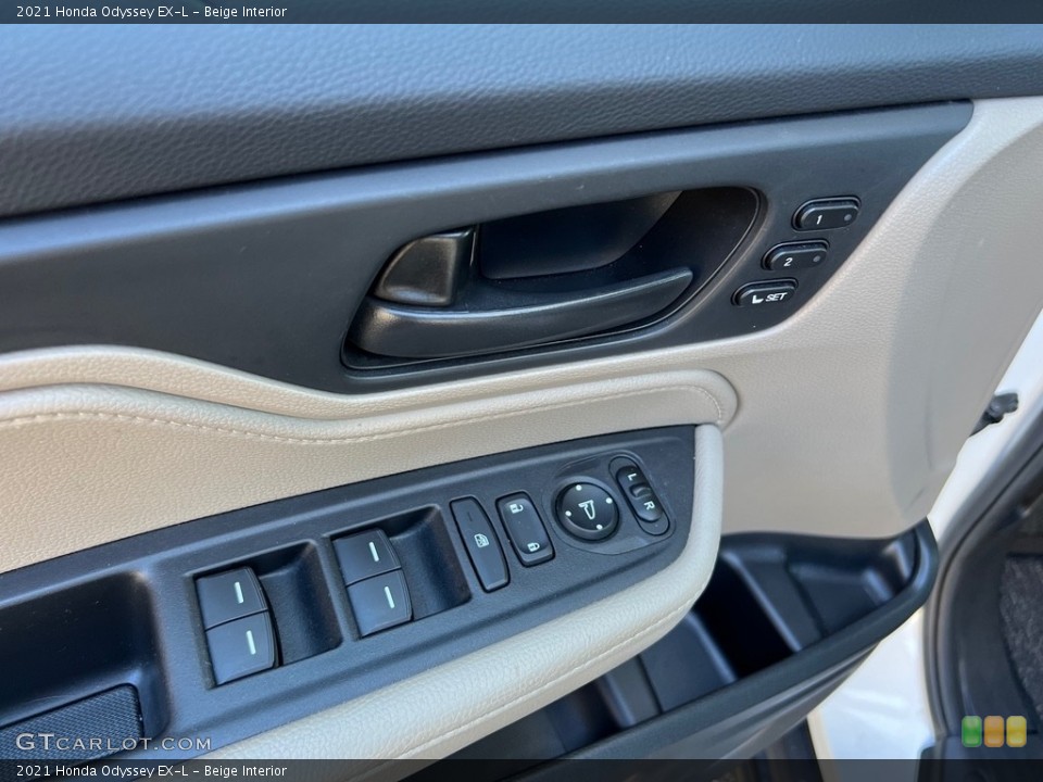 Beige Interior Door Panel for the 2021 Honda Odyssey EX-L #146677260