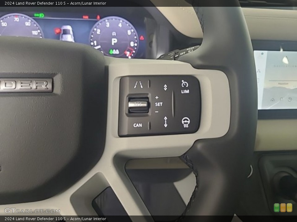 Acorn/Lunar Interior Steering Wheel for the 2024 Land Rover Defender 110 S #146677287