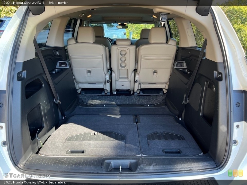 Beige Interior Trunk for the 2021 Honda Odyssey EX-L #146677302