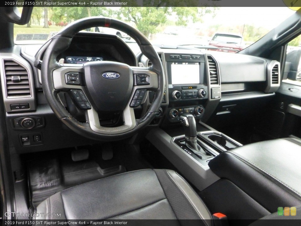Raptor Black Interior Photo for the 2019 Ford F150 SVT Raptor SuperCrew 4x4 #146677347