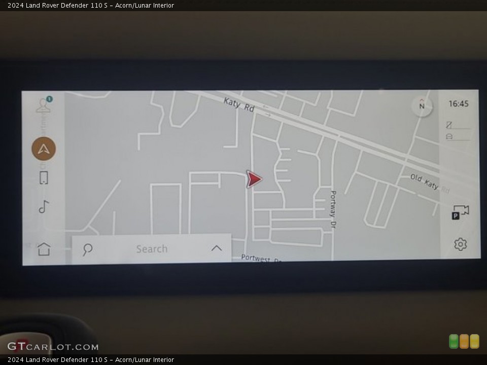 Acorn/Lunar Interior Navigation for the 2024 Land Rover Defender 110 S #146677359