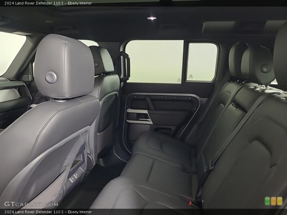 Ebony Interior Rear Seat for the 2024 Land Rover Defender 110 S #146677530