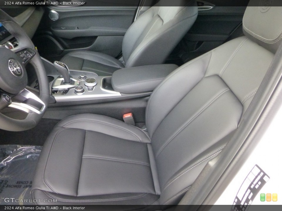 Black 2024 Alfa Romeo Giulia Interiors