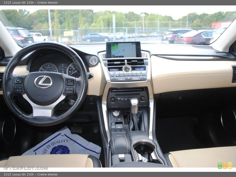 Creme Interior Dashboard for the 2015 Lexus NX 200t #146678490