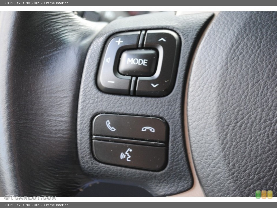 Creme Interior Steering Wheel for the 2015 Lexus NX 200t #146678538