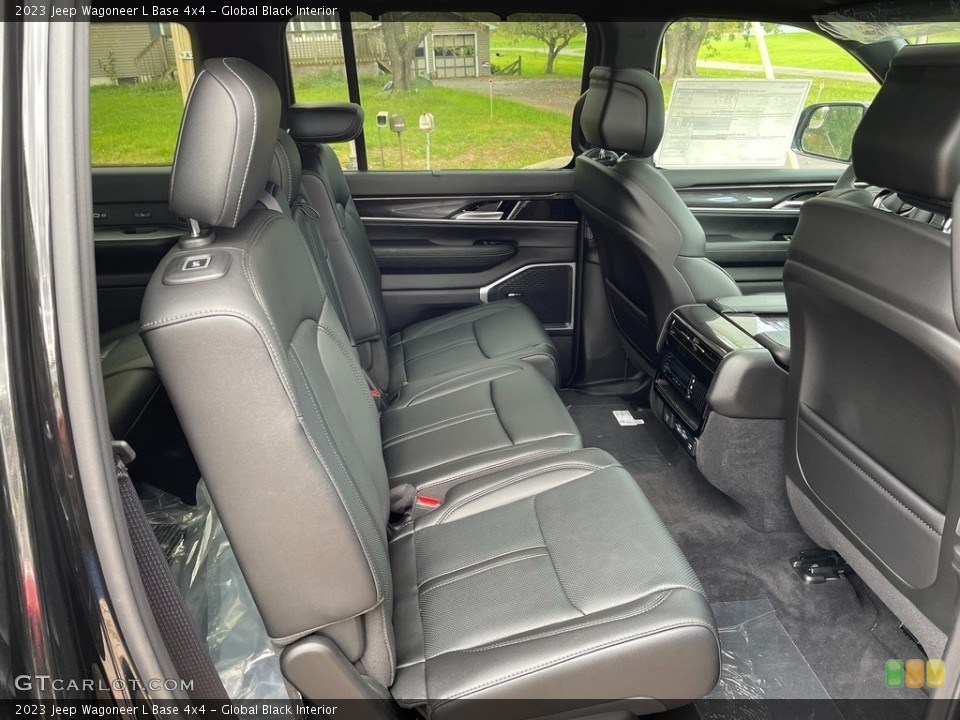 Global Black Interior Rear Seat for the 2023 Jeep Wagoneer L Base 4x4 #146678574