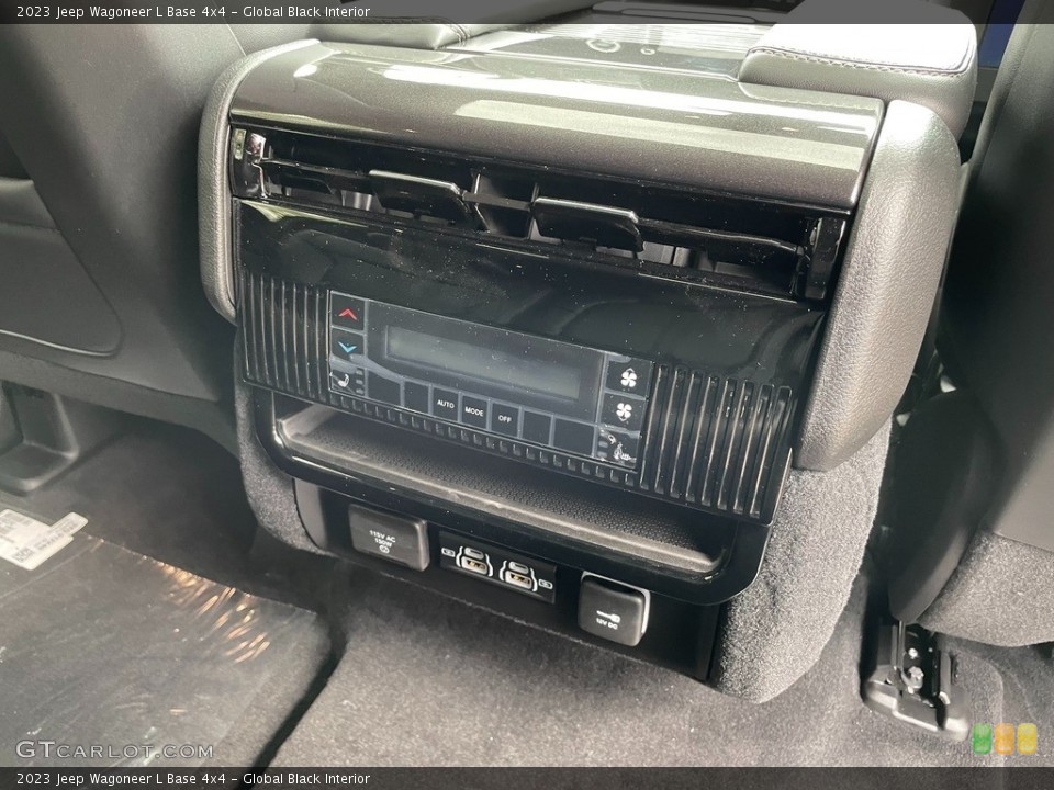 Global Black Interior Controls for the 2023 Jeep Wagoneer L Base 4x4 #146678604