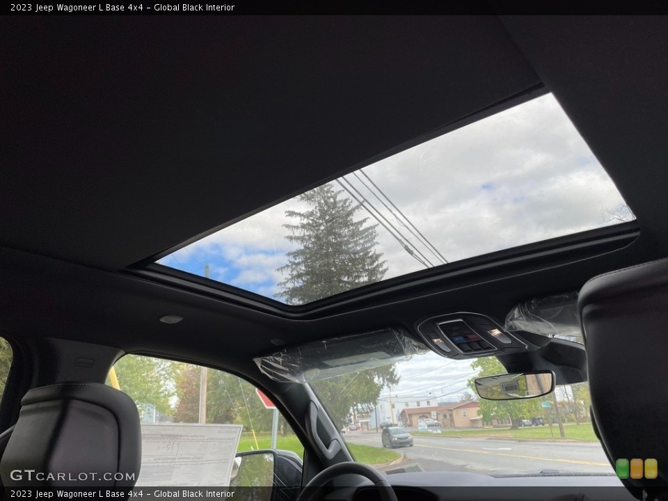 Global Black Interior Sunroof for the 2023 Jeep Wagoneer L Base 4x4 #146678613