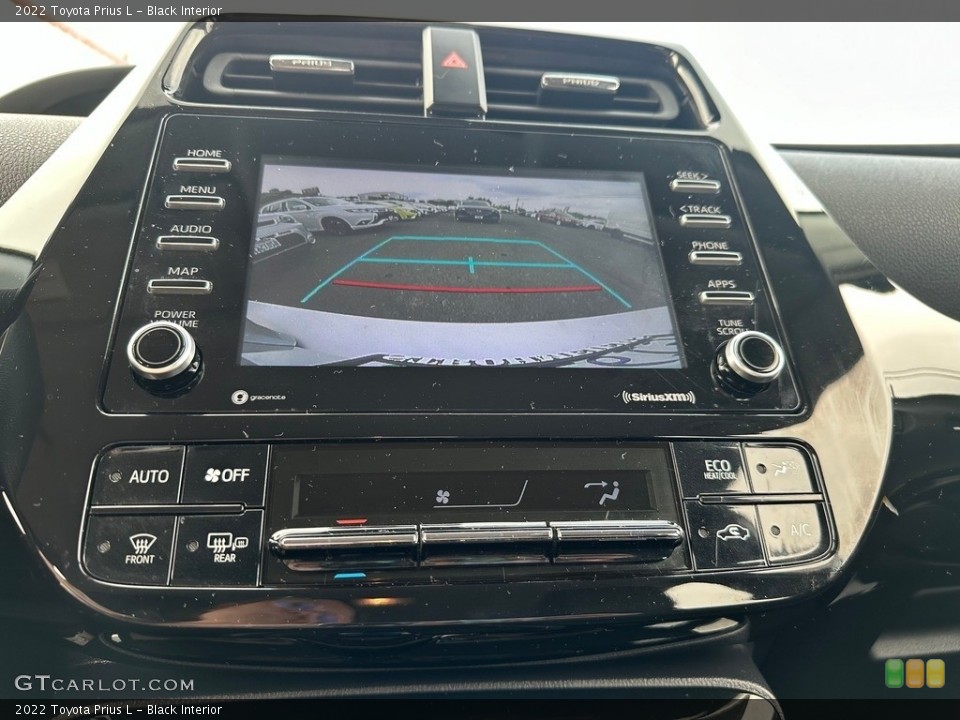 Black Interior Controls for the 2022 Toyota Prius L #146679216