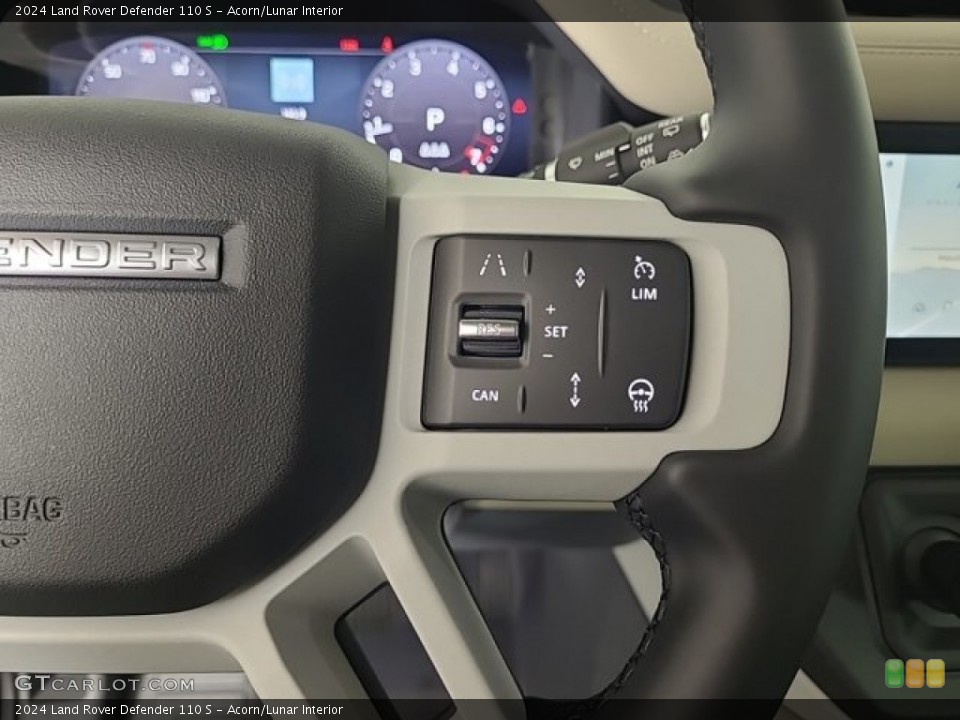 Acorn/Lunar Interior Steering Wheel for the 2024 Land Rover Defender 110 S #146679625