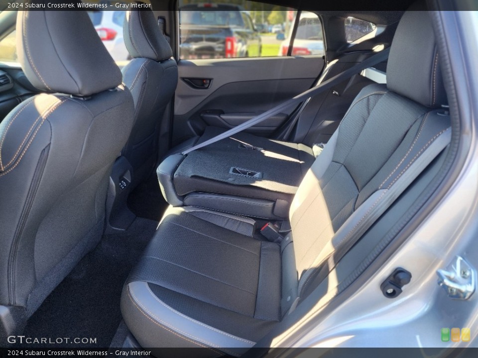 Gray 2024 Subaru Crosstrek Interiors