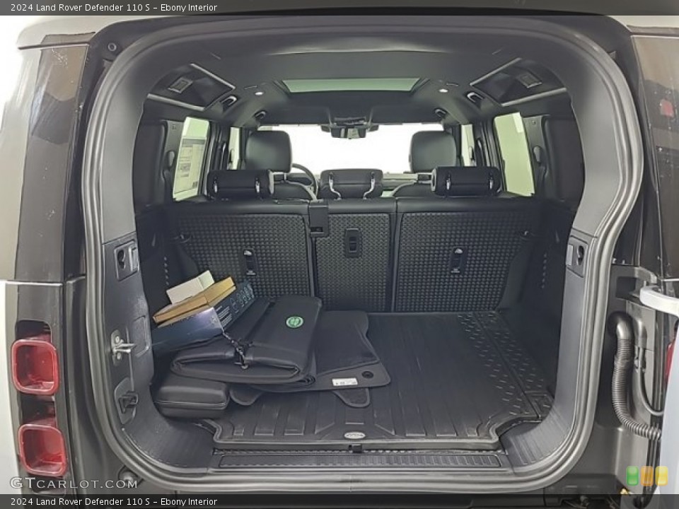 Ebony Interior Trunk for the 2024 Land Rover Defender 110 S #146679775