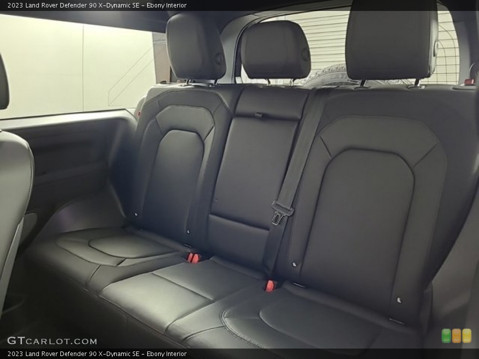 Ebony Interior Rear Seat for the 2023 Land Rover Defender 90 X-Dynamic SE #146679796