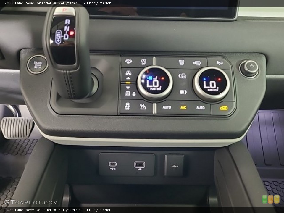 Ebony Interior Controls for the 2023 Land Rover Defender 90 X-Dynamic SE #146679856