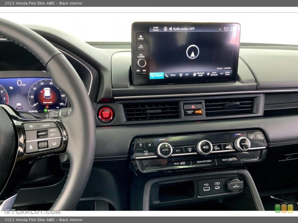 Black Interior Dashboard for the 2023 Honda Pilot Elite AWD #146680158