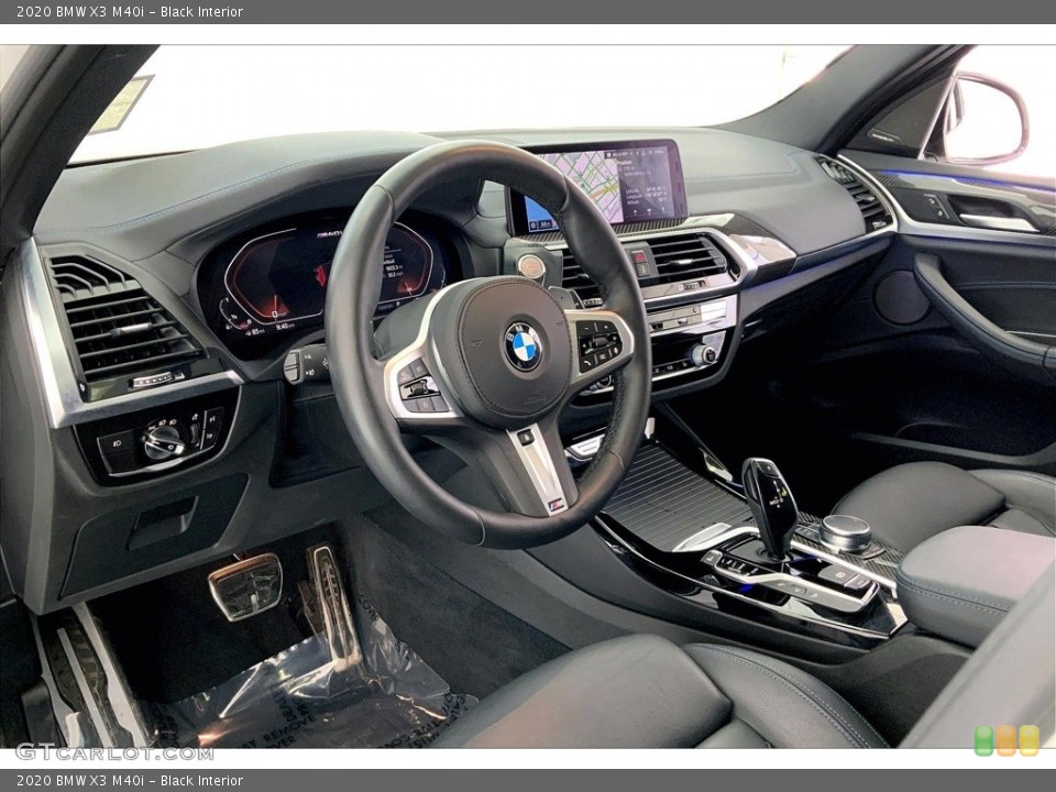 Black 2020 BMW X3 Interiors