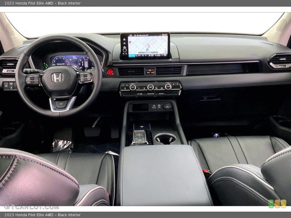 Black Interior Photo for the 2023 Honda Pilot Elite AWD #146680302