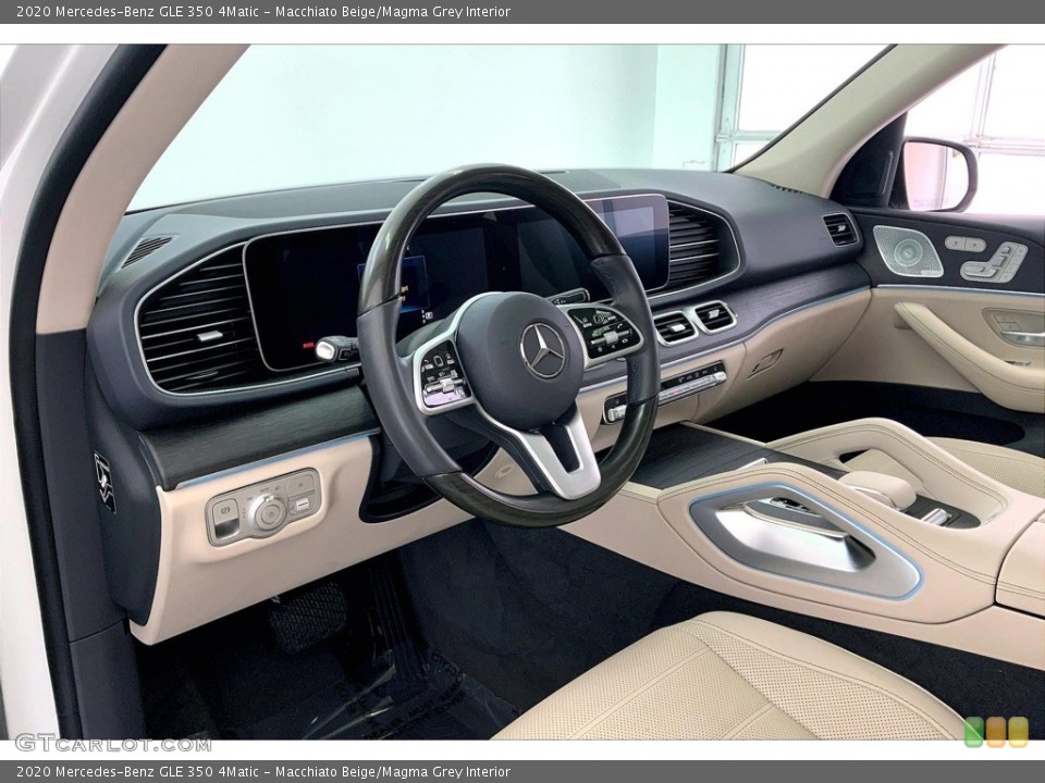 Macchiato Beige/Magma Grey Interior Photo for the 2020 Mercedes-Benz GLE 350 4Matic #146680305