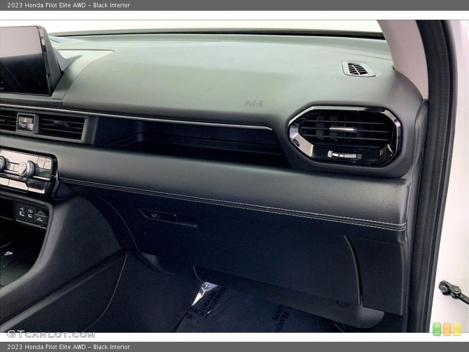 Black Interior Dashboard for the 2023 Honda Pilot Elite AWD #146680320