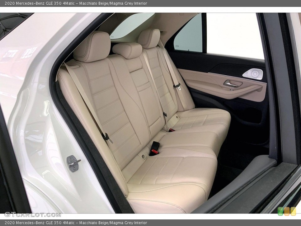 Macchiato Beige/Magma Grey Interior Rear Seat for the 2020 Mercedes-Benz GLE 350 4Matic #146680371