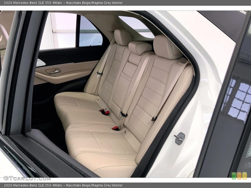 Macchiato Beige/Magma Grey Interior Rear Seat for the 2020 Mercedes-Benz GLE 350 4Matic #146680392