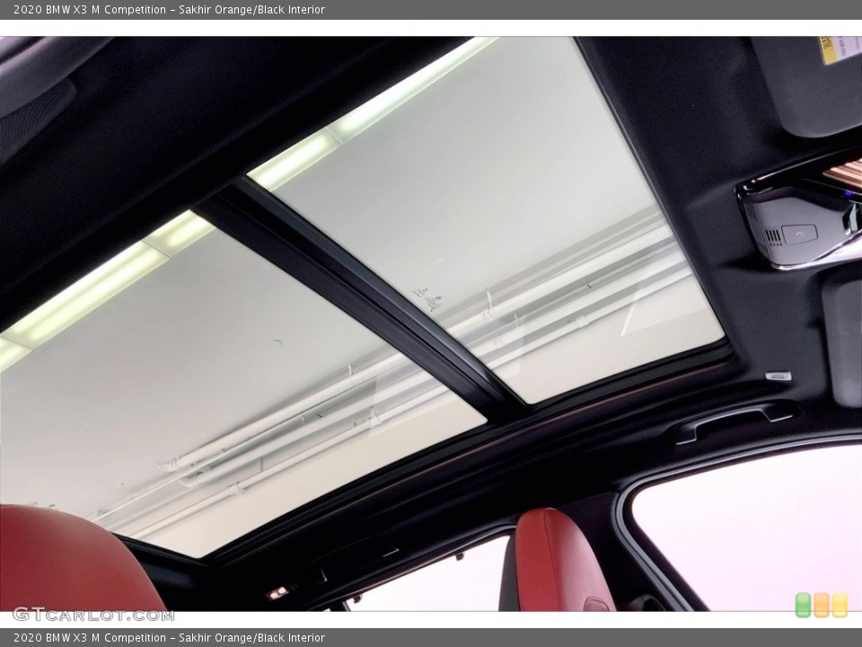 Sakhir Orange/Black Interior Sunroof for the 2020 BMW X3 M Competition #146680455