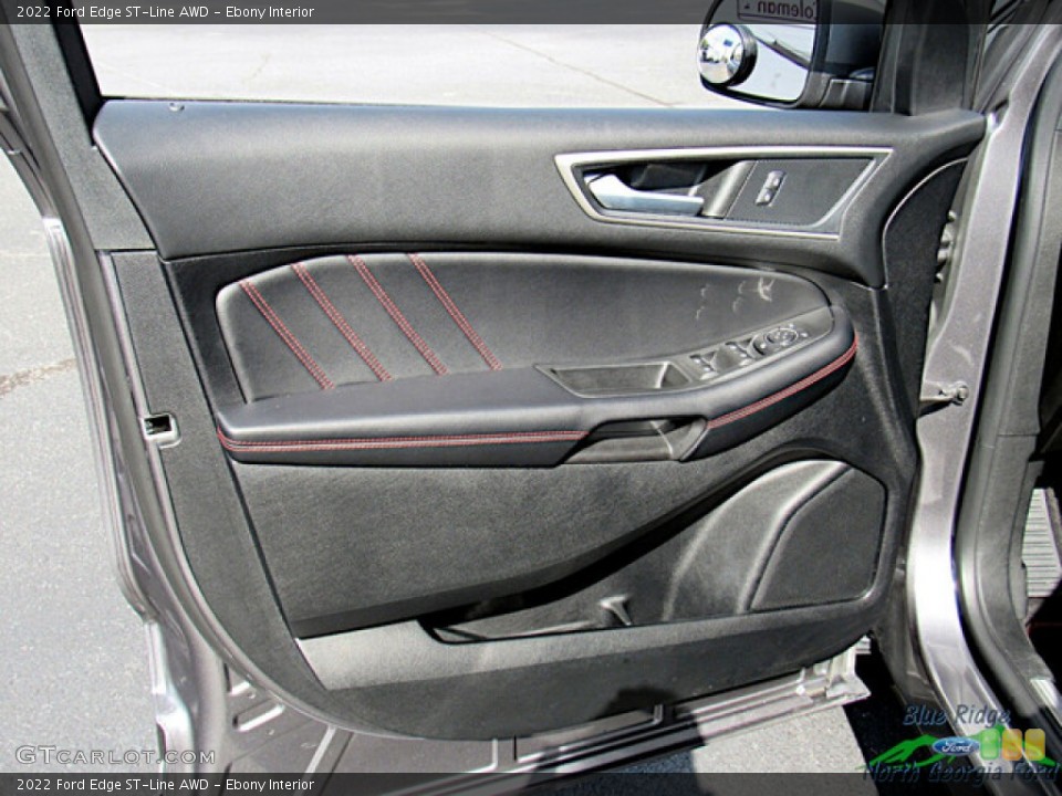 Ebony Interior Door Panel for the 2022 Ford Edge ST-Line AWD #146680659