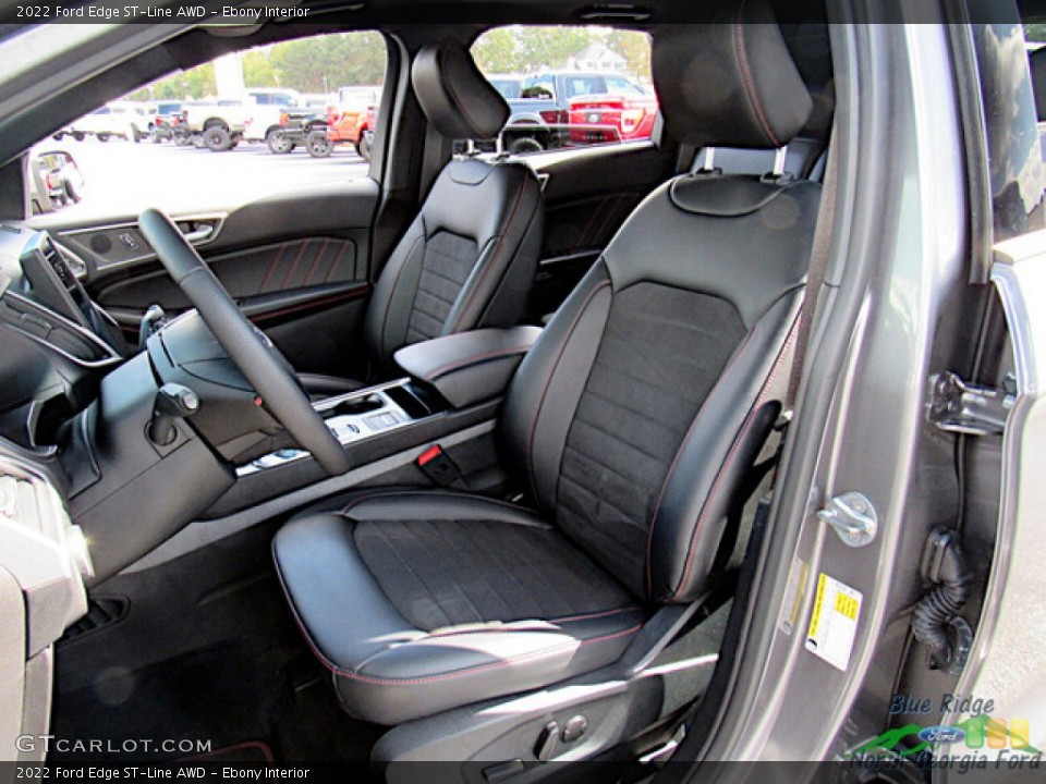 Ebony Interior Front Seat for the 2022 Ford Edge ST-Line AWD #146680665