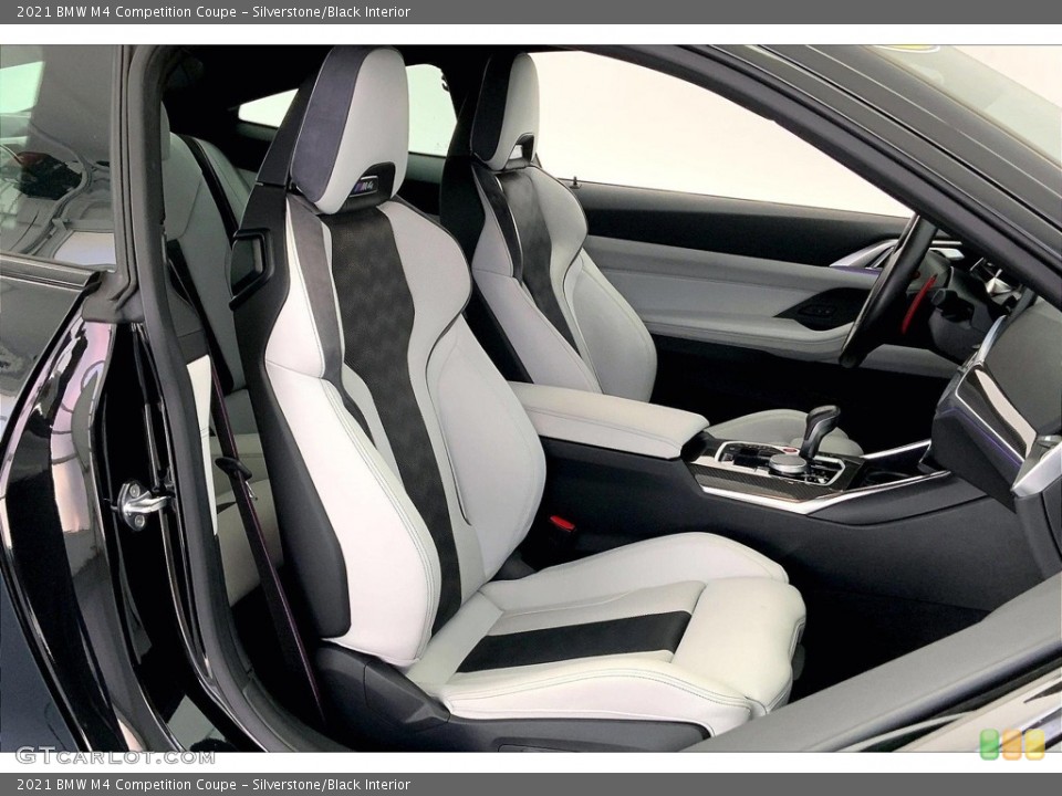 Silverstone/Black Interior Photo for the 2021 BMW M4 Competition Coupe #146681066