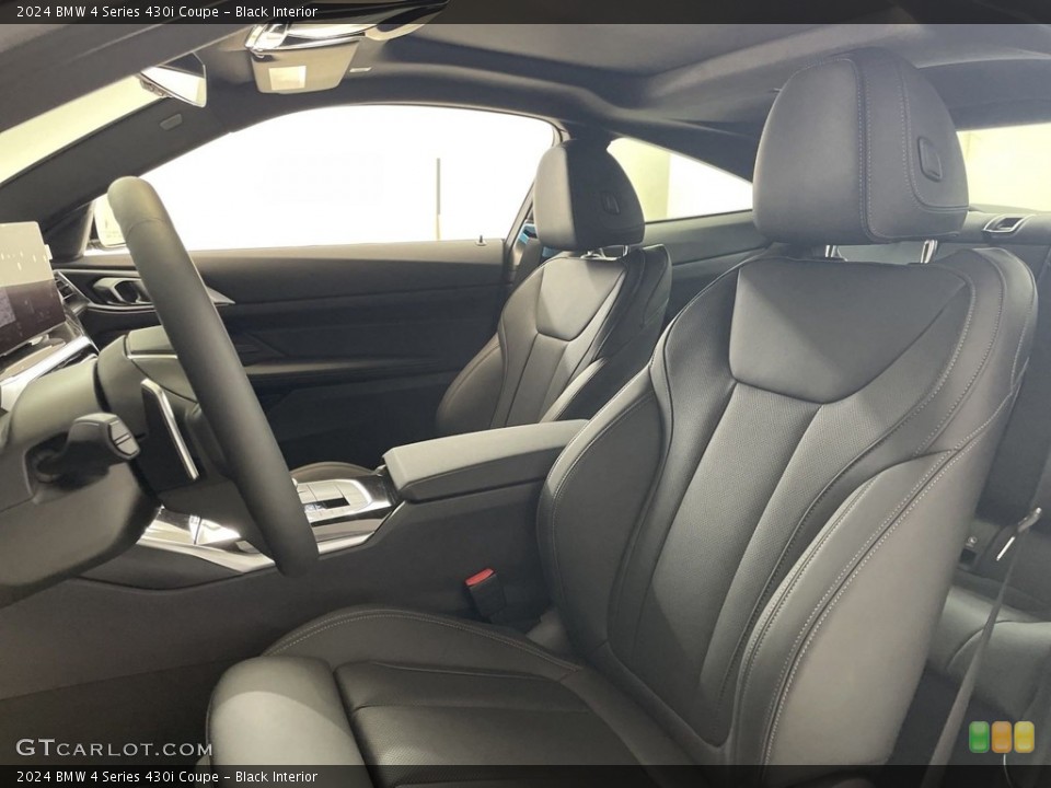 Black 2024 BMW 4 Series Interiors