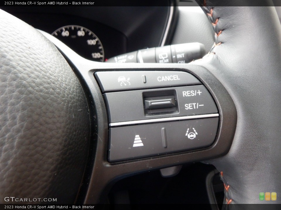 Black Interior Steering Wheel for the 2023 Honda CR-V Sport AWD Hybrid #146681453