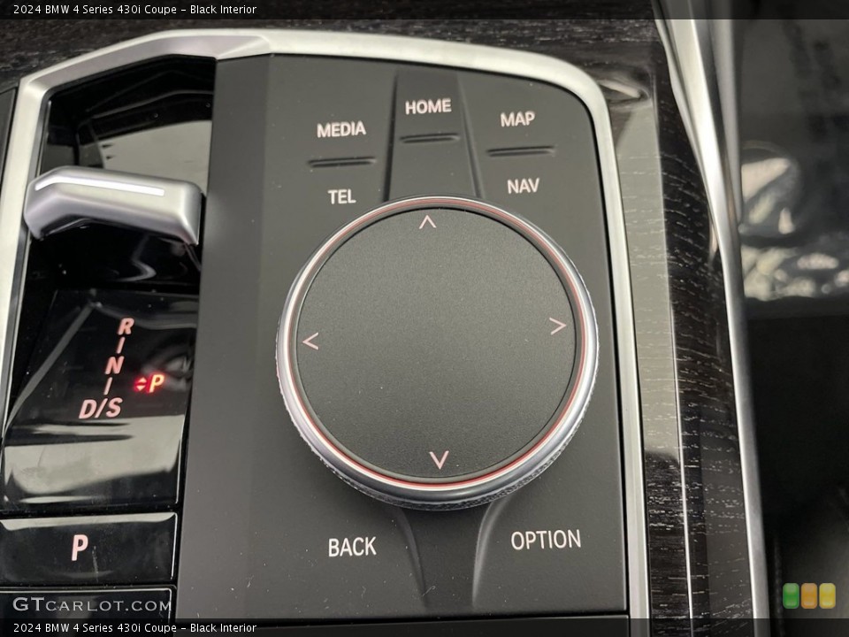 Black Interior Controls for the 2024 BMW 4 Series 430i Coupe #146681492