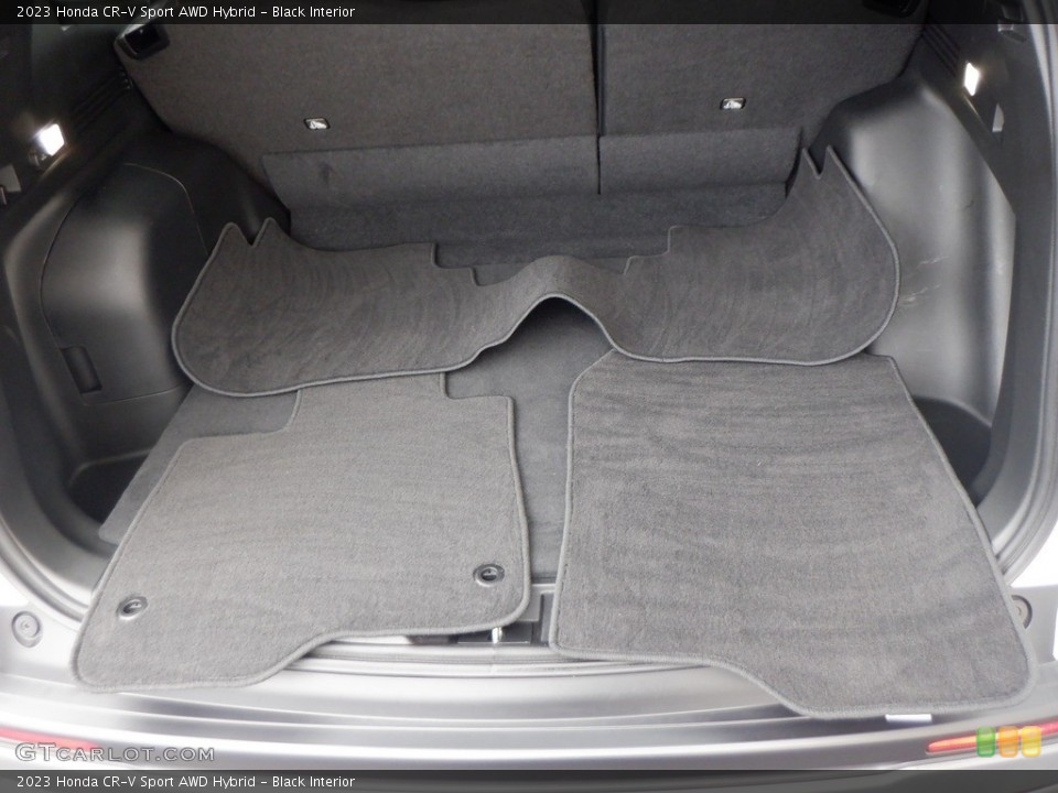 Black Interior Trunk for the 2023 Honda CR-V Sport AWD Hybrid #146681594