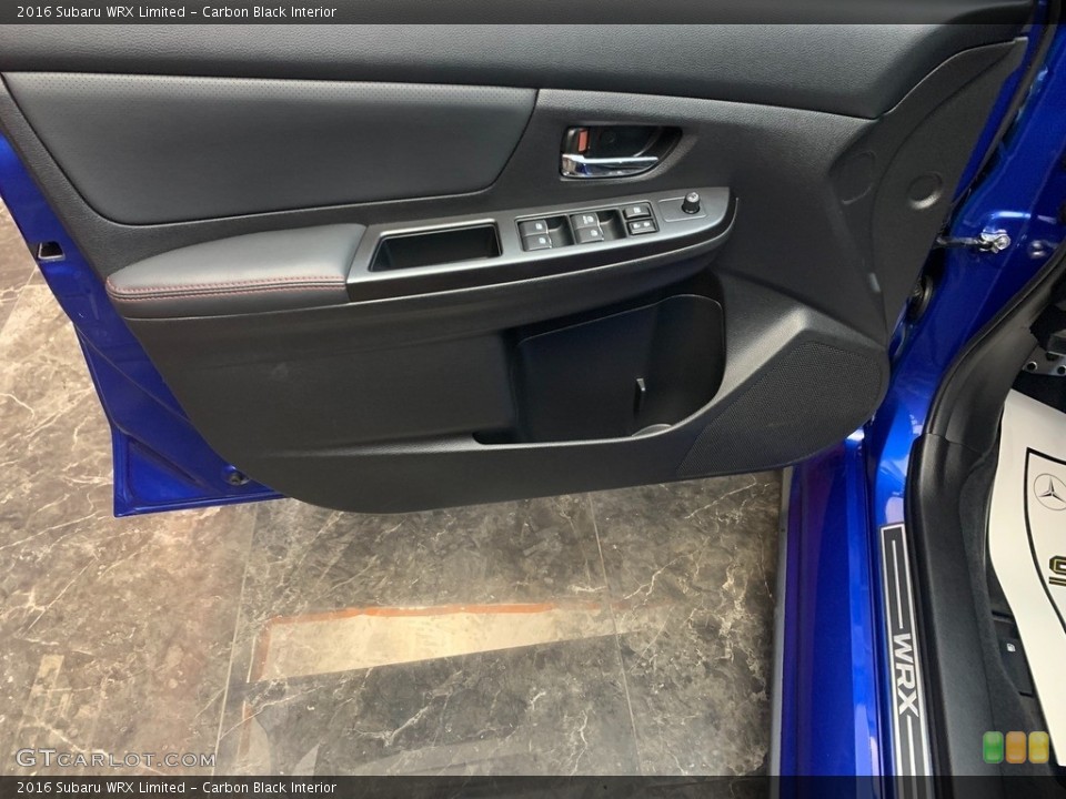 Carbon Black Interior Door Panel for the 2016 Subaru WRX Limited #146681972