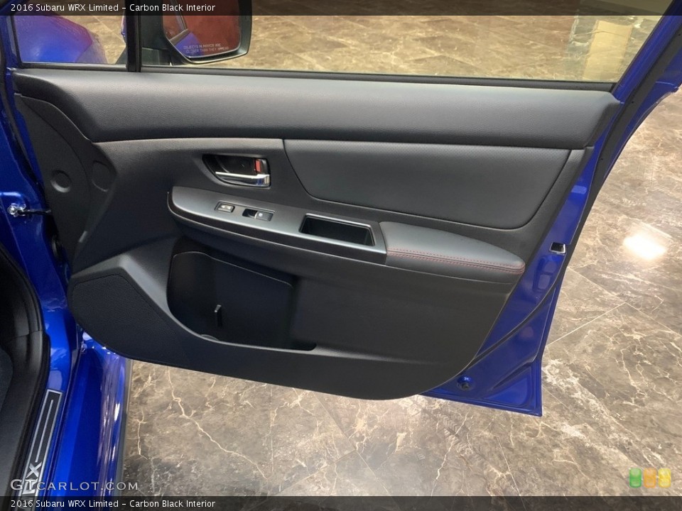 Carbon Black Interior Door Panel for the 2016 Subaru WRX Limited #146681996