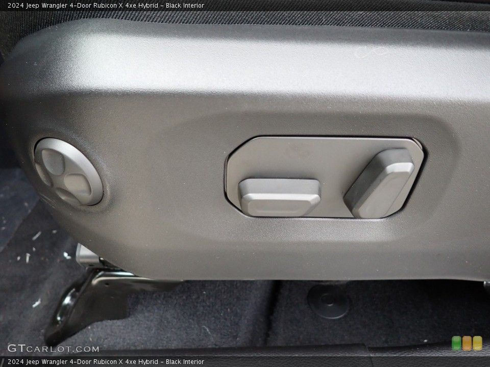 Black 2024 Jeep Wrangler 4-Door Interiors