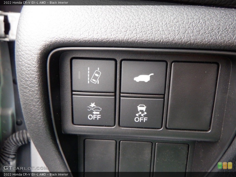 Black Interior Controls for the 2022 Honda CR-V EX-L AWD #146682293