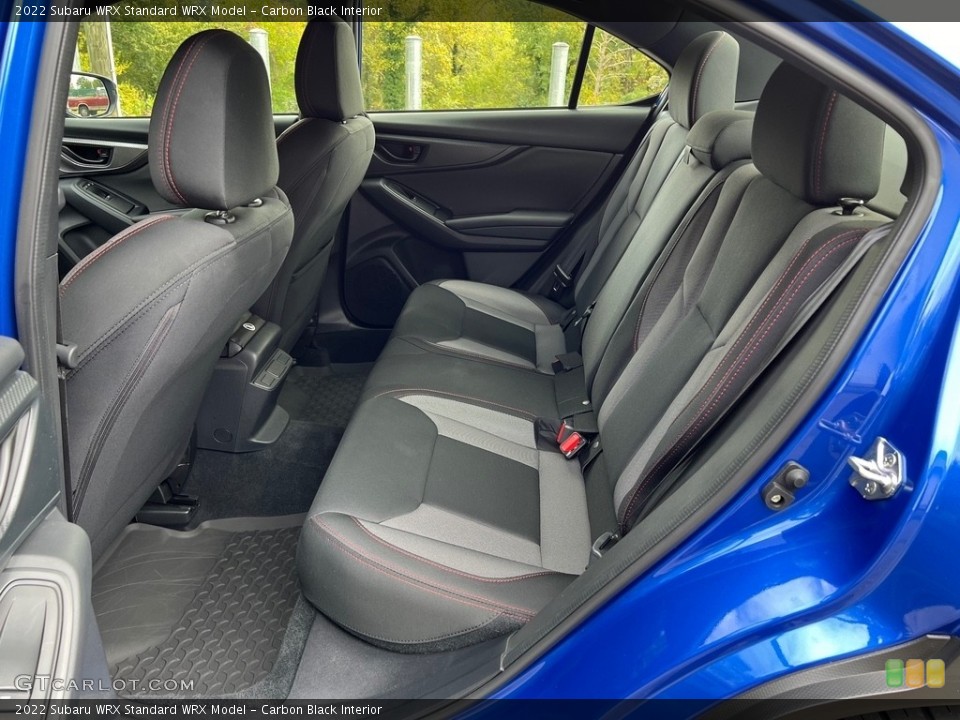 Carbon Black Interior Rear Seat for the 2022 Subaru WRX  #146683517