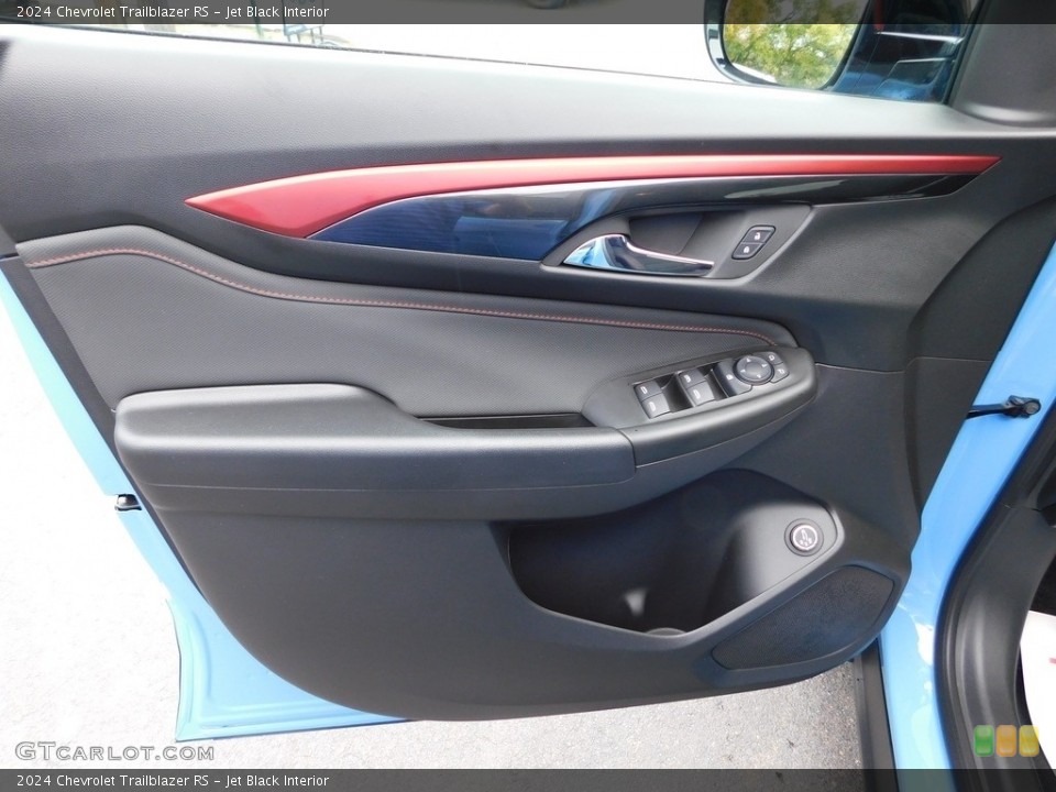 Jet Black Interior Door Panel for the 2024 Chevrolet Trailblazer RS #146683580