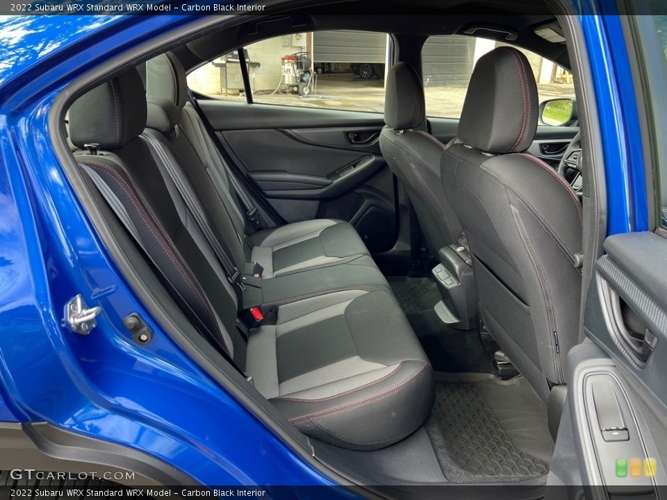 Carbon Black Interior Rear Seat for the 2022 Subaru WRX  #146683585