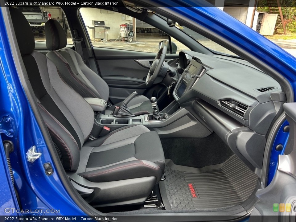 Carbon Black Interior Front Seat for the 2022 Subaru WRX  #146683607