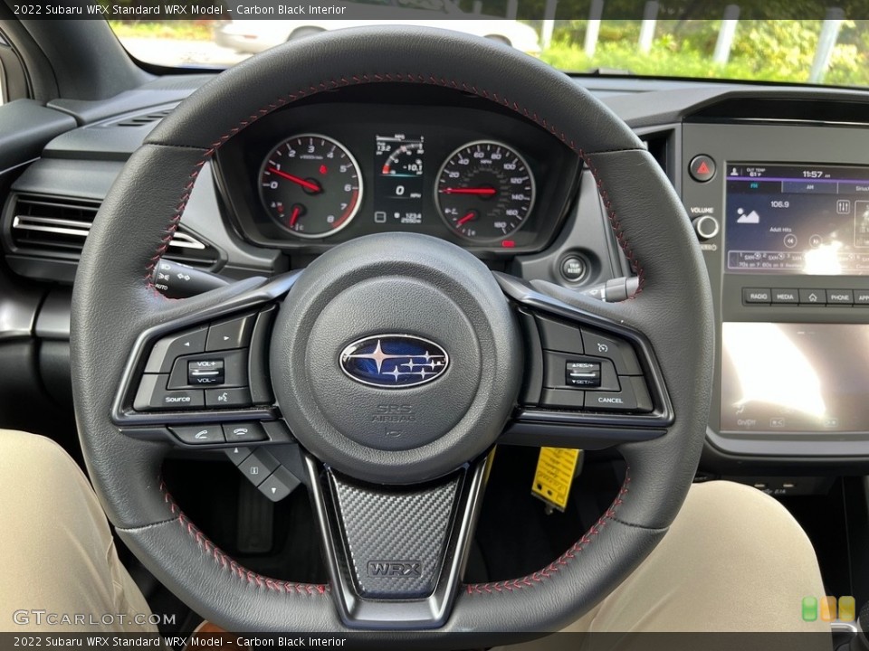Carbon Black Interior Steering Wheel for the 2022 Subaru WRX  #146683629