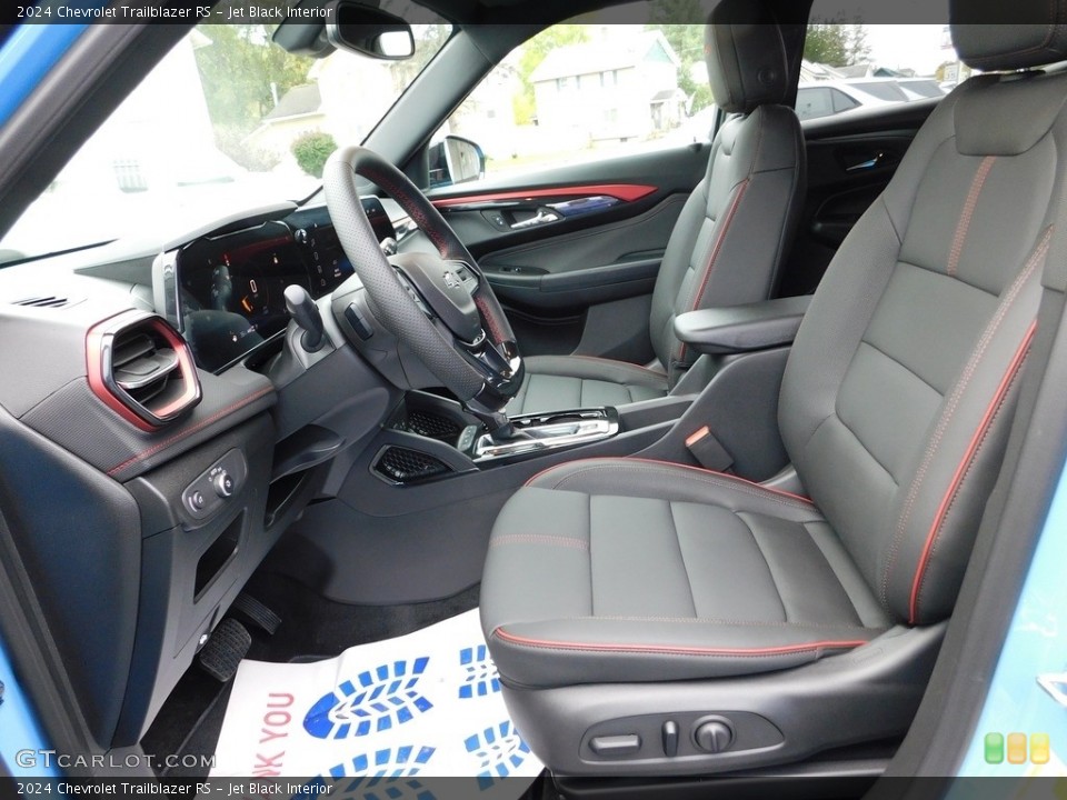 Jet Black Interior Photo for the 2024 Chevrolet Trailblazer RS #146683649