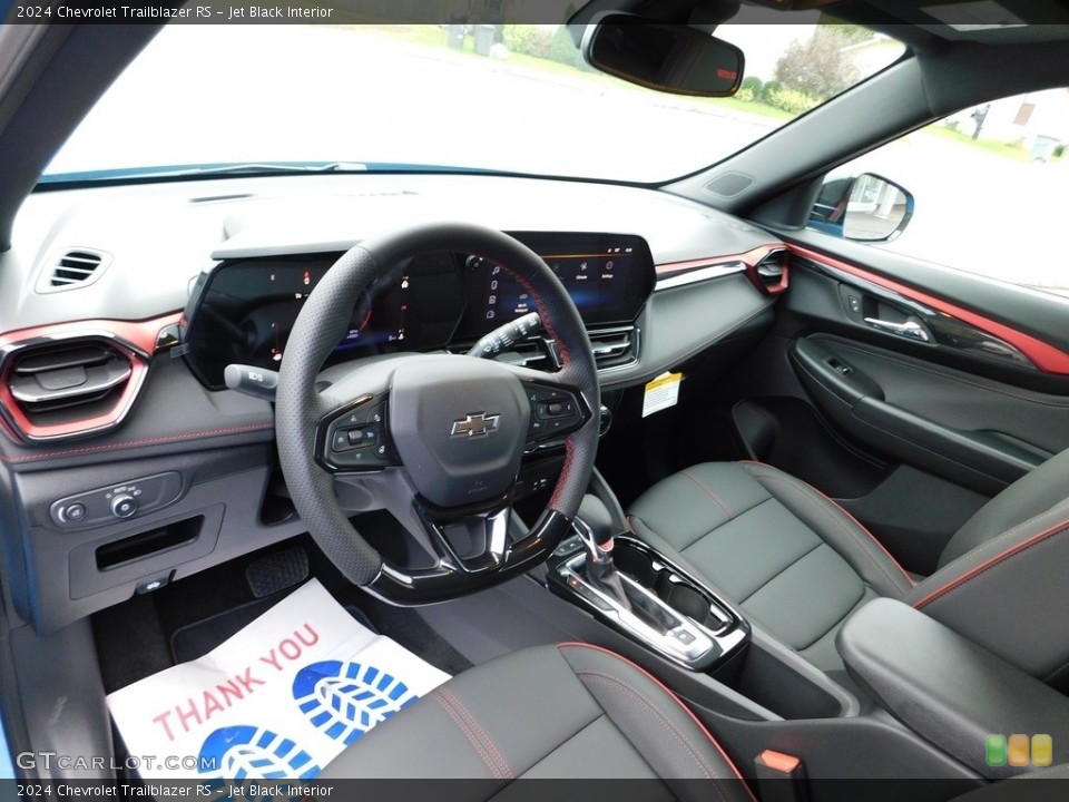 Jet Black Interior Front Seat for the 2024 Chevrolet Trailblazer RS #146683709