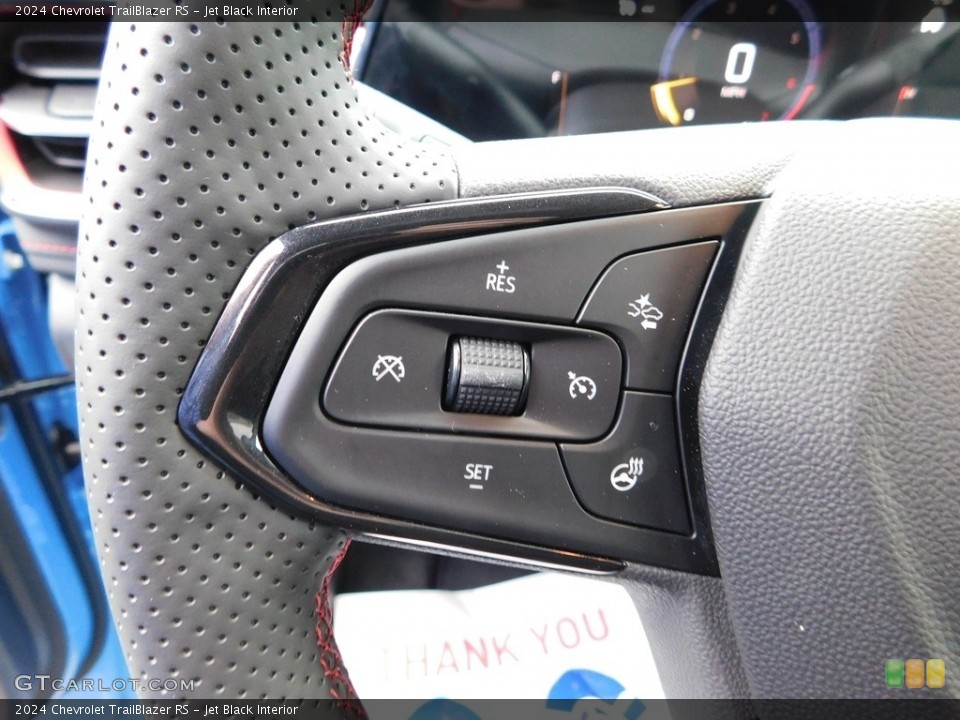 Jet Black Interior Steering Wheel for the 2024 Chevrolet TrailBlazer RS #146683769